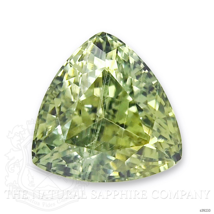 1.54 Ct. Yellowish Green Sapphire from Montana