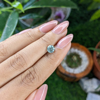 1.22 Ct. Bluish Green Sapphire from Montana Life Style