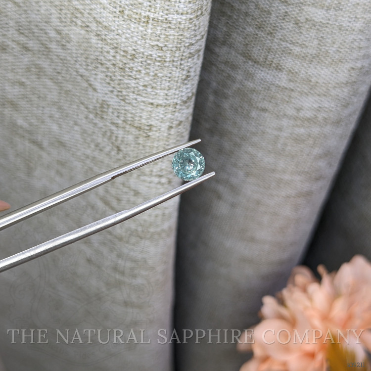 1.22 Ct. Bluish Green Sapphire from Montana