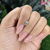 0.81 Ct. Bluish Green Sapphire from Montana Life Style