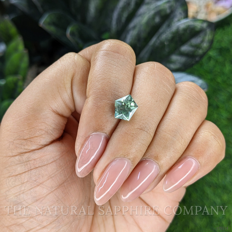 2.65 Ct. Bluish Green Sapphire from Montana
