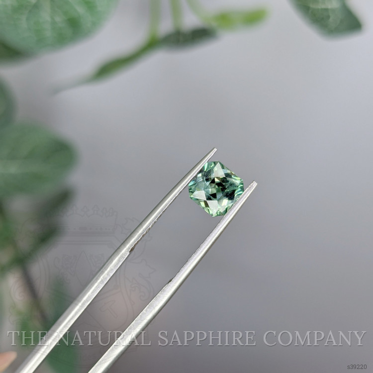 1.69 Ct. Bluish Green Sapphire from Montana