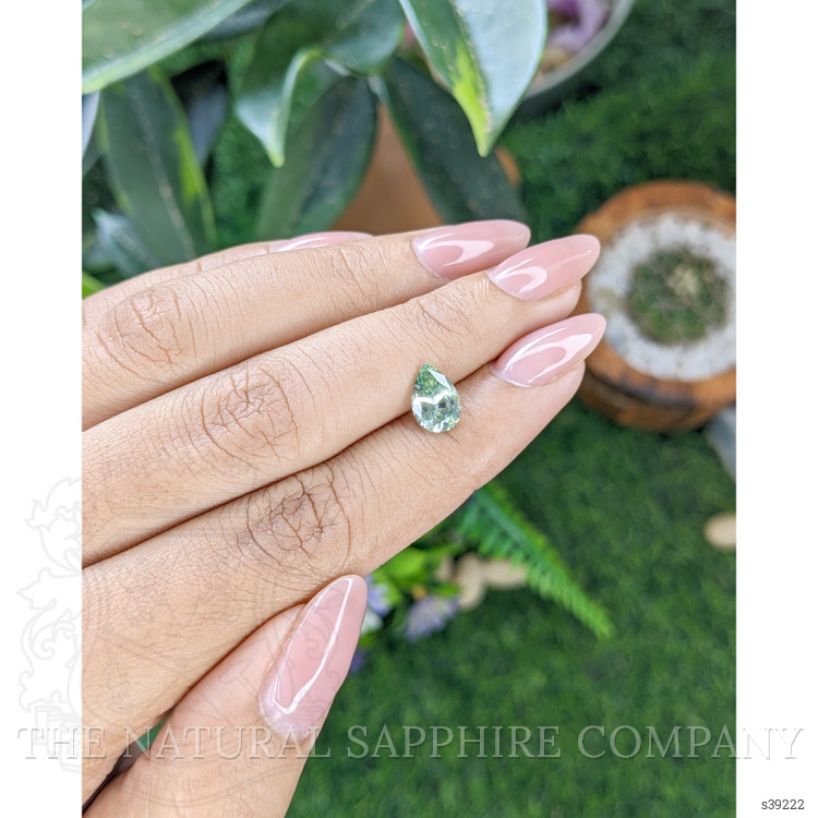 1.45 Ct. Green Sapphire from Montana