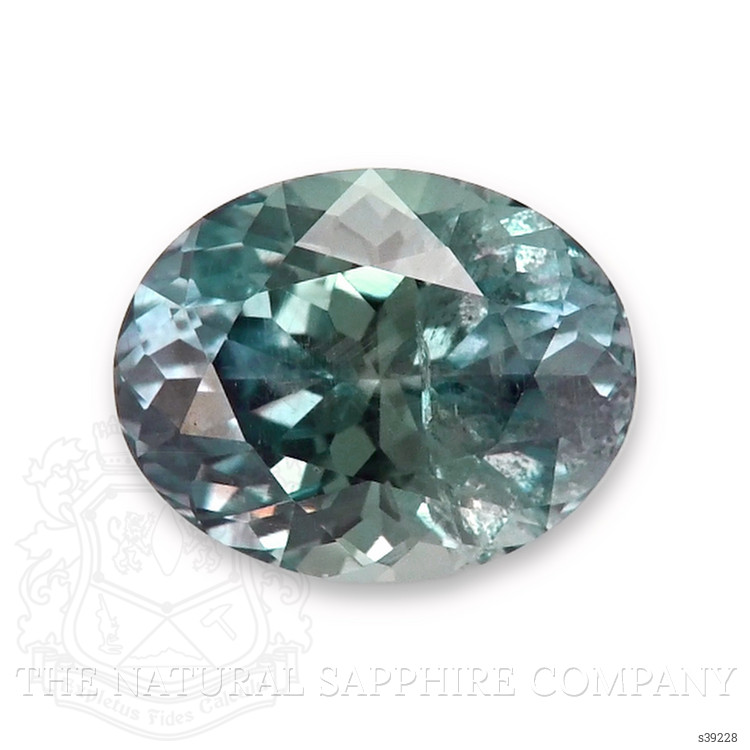 1.71 Ct. Bluish Green Sapphire from Montana