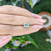 1.97 Ct. Bluish Green Sapphire from Montana Life Style