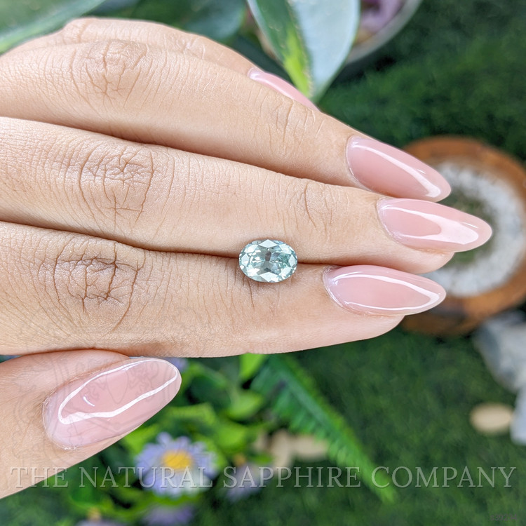 1.54 Ct. Bluish Green Sapphire from Montana