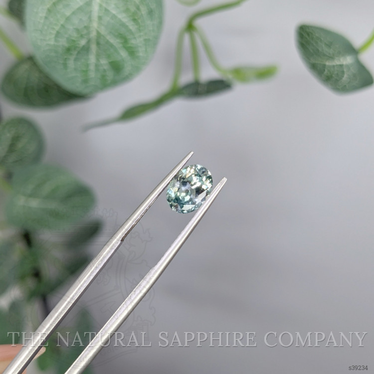 1.54 Ct. Bluish Green Sapphire from Montana