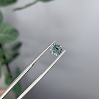 1.25 Ct. Bluish Green Sapphire from Montana Life Style