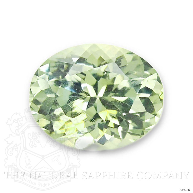 1.50 Ct. Yellowish Green Sapphire from Montana