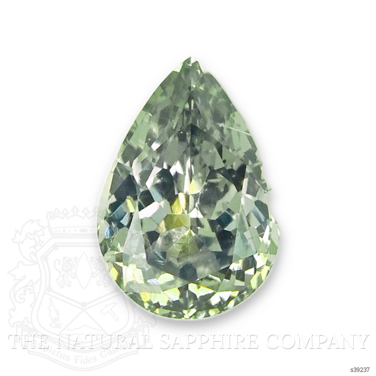 1.30 Ct. Yellowish Green Sapphire from Montana