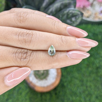 1.30 Ct. Yellowish Green Sapphire from Montana Life Style