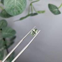 1.30 Ct. Yellowish Green Sapphire from Montana Life Style