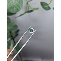 1.46 Ct. Greenish Blue Sapphire from Montana Life Style