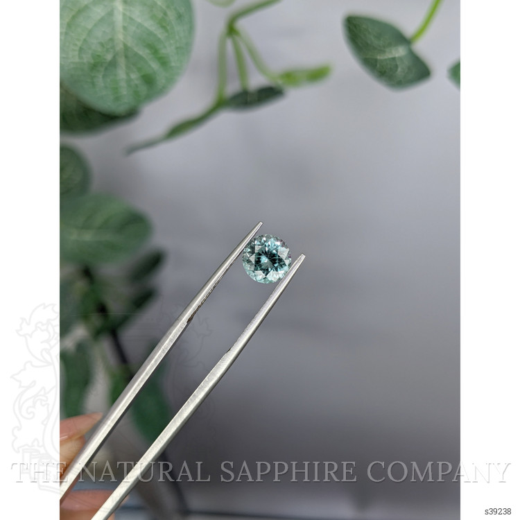 1.46 Ct. Greenish Blue Sapphire from Montana