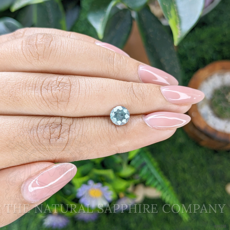 1.46 Ct. Greenish Blue Sapphire from Montana