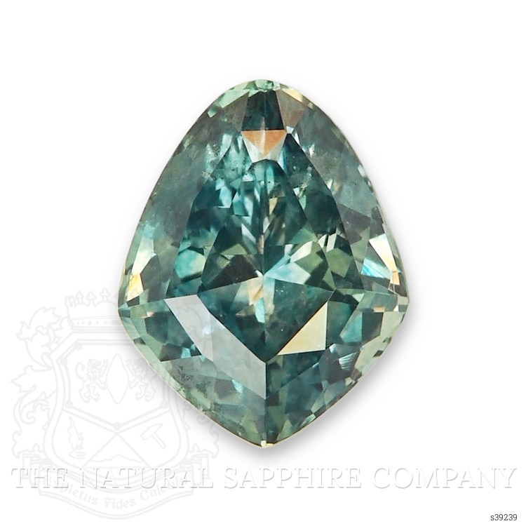 1.61 Ct. Bluish Green Sapphire from Montana