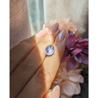 5.33 Ct. Blue Star Sapphire from Ceylon (Sri Lanka) Life Style