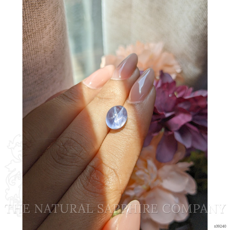 5.33 Ct. Blue Star Sapphire from Ceylon (Sri Lanka)