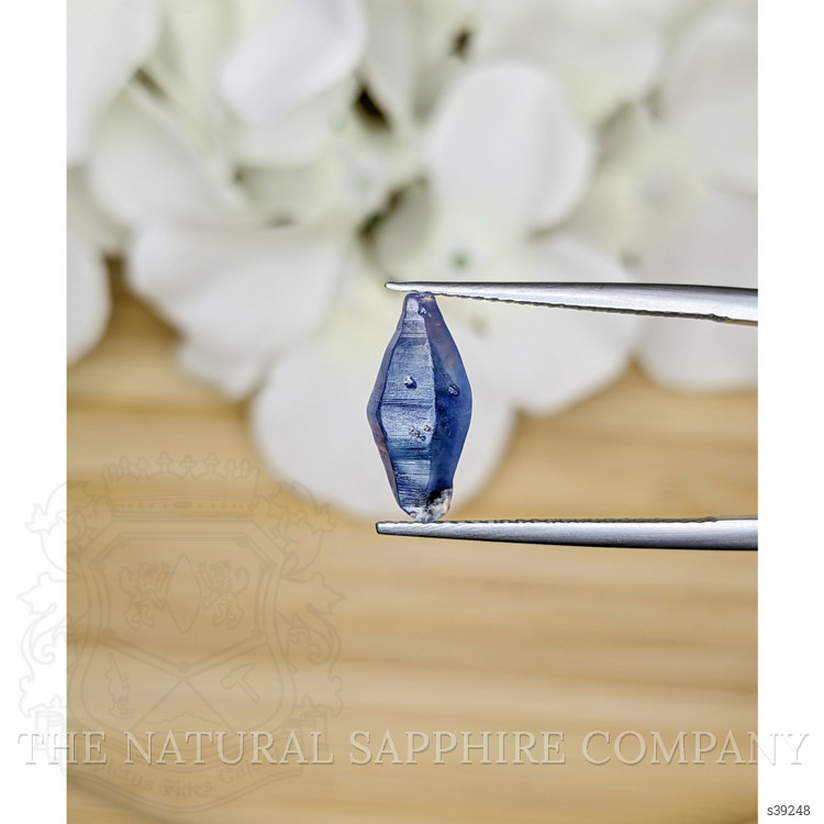 3.71 Ct. Blue Sapphire Crystal from Ceylon (Sri Lanka)