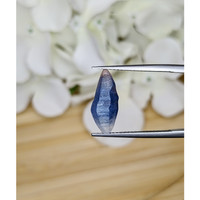 4.94 Ct. Blue Sapphire Crystal from Ceylon (Sri Lanka) Life Style