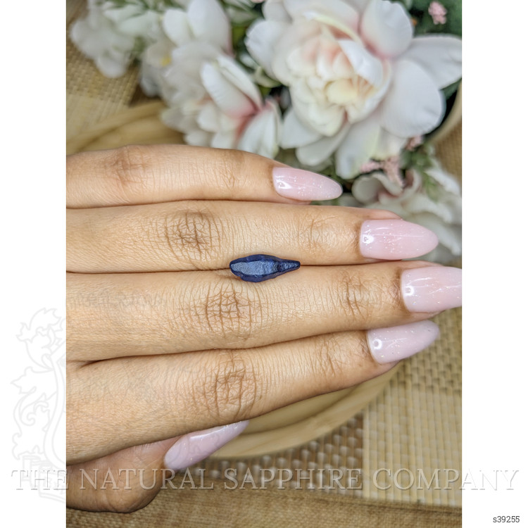 3.64 Ct. Blue Sapphire Crystal from Ceylon (Sri Lanka)