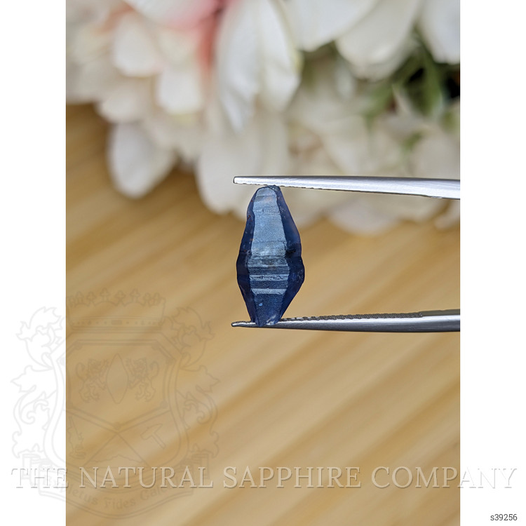 4.97 Ct. Blue Sapphire Crystal from Ceylon (Sri Lanka)