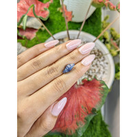 4.75 Ct. Blue Sapphire Crystal from Ceylon (Sri Lanka) Life Style