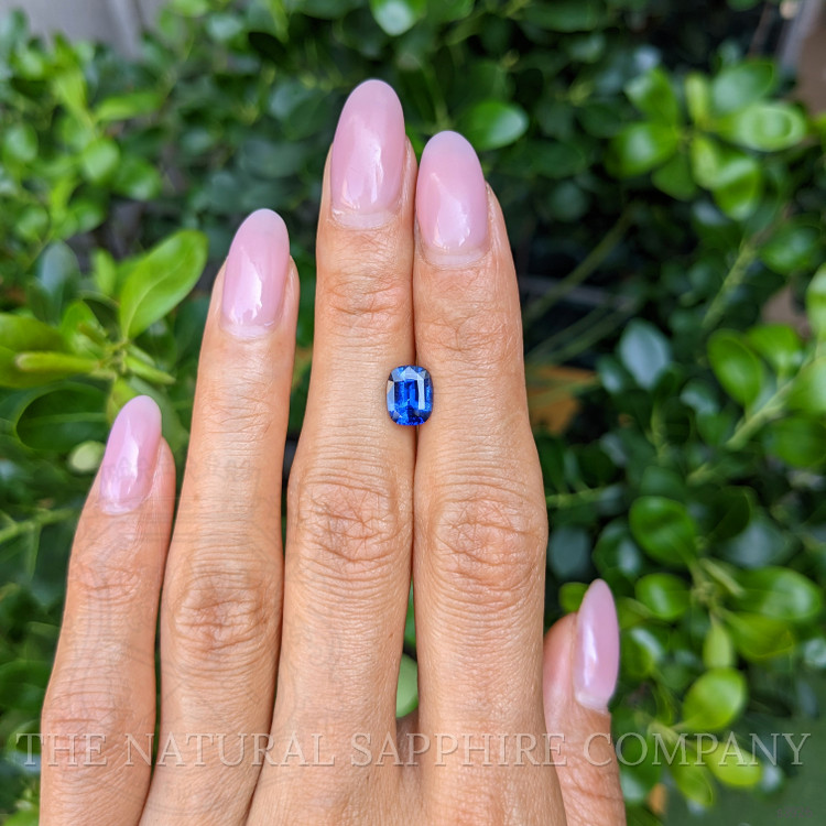 1.56 Ct. Blue Sapphire from Ceylon (Sri Lanka)