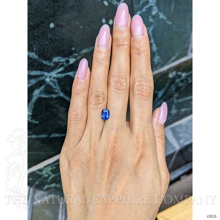 1.56 Ct. Blue Sapphire from Ceylon (Sri Lanka)