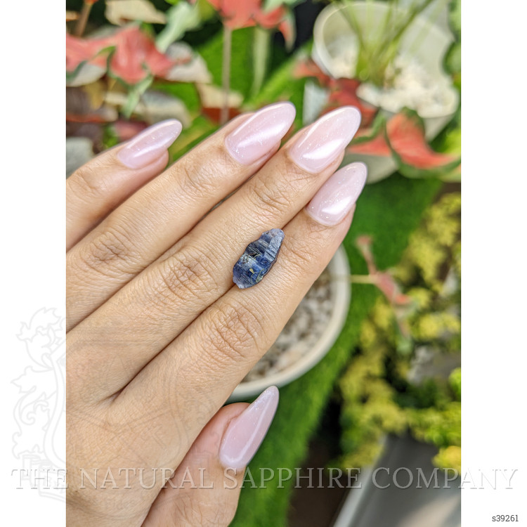 5.83 Ct. Blue Sapphire Crystal from Ceylon (Sri Lanka)