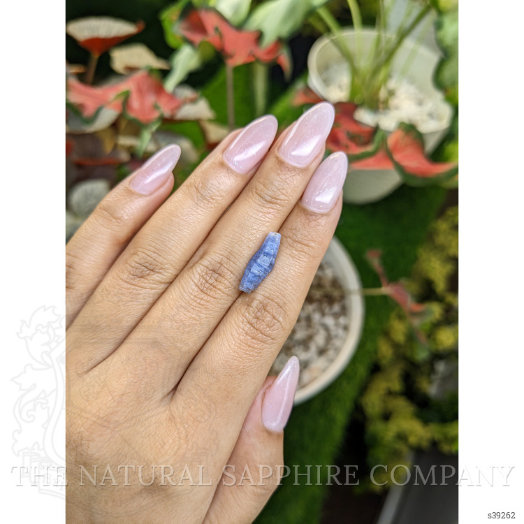 5.29 Ct. Blue Sapphire Crystal from Ceylon (Sri Lanka)
