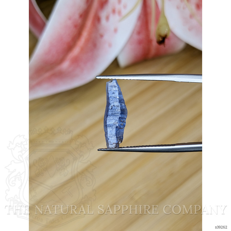 5.29 Ct. Blue Sapphire Crystal from Ceylon (Sri Lanka)