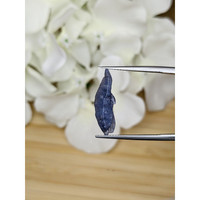 6.68 Ct. Blue Sapphire Crystal from Ceylon (Sri Lanka) Life Style