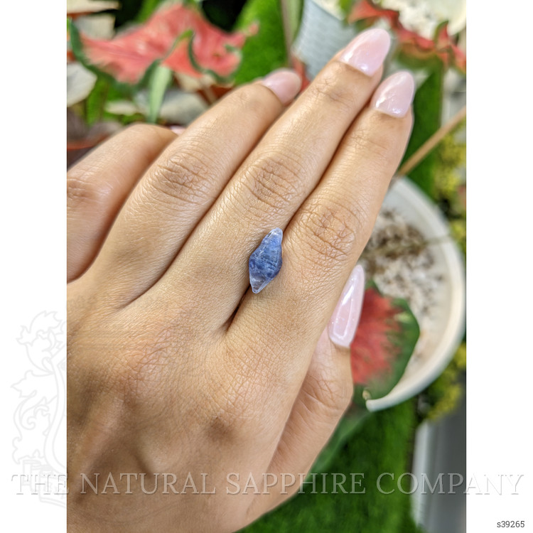 3.61 Ct. Blue Sapphire Crystal from Ceylon (Sri Lanka)
