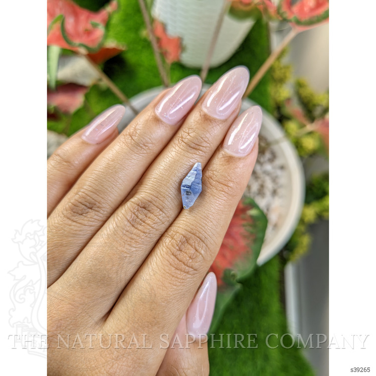 3.61 Ct. Blue Sapphire Crystal from Ceylon (Sri Lanka)