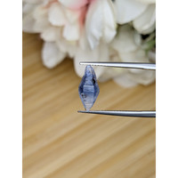 3.61 Ct. Blue Sapphire Crystal from Ceylon (Sri Lanka) Life Style