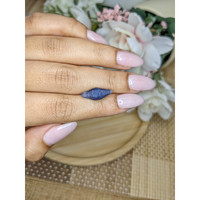 5.18 Ct. Blue Sapphire Crystal from Ceylon (Sri Lanka) Life Style