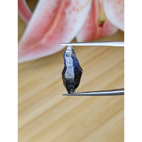 6.33 Ct. Bi Color Sapphire Crystal from Ceylon (Sri Lanka) Life Style