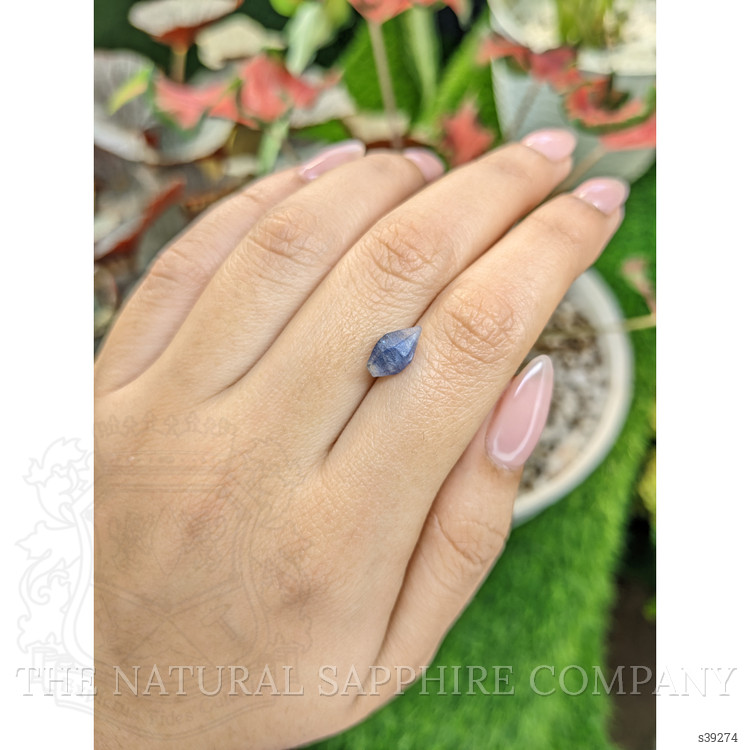 2.69 Ct. Blue Sapphire Crystal from Ceylon (Sri Lanka)