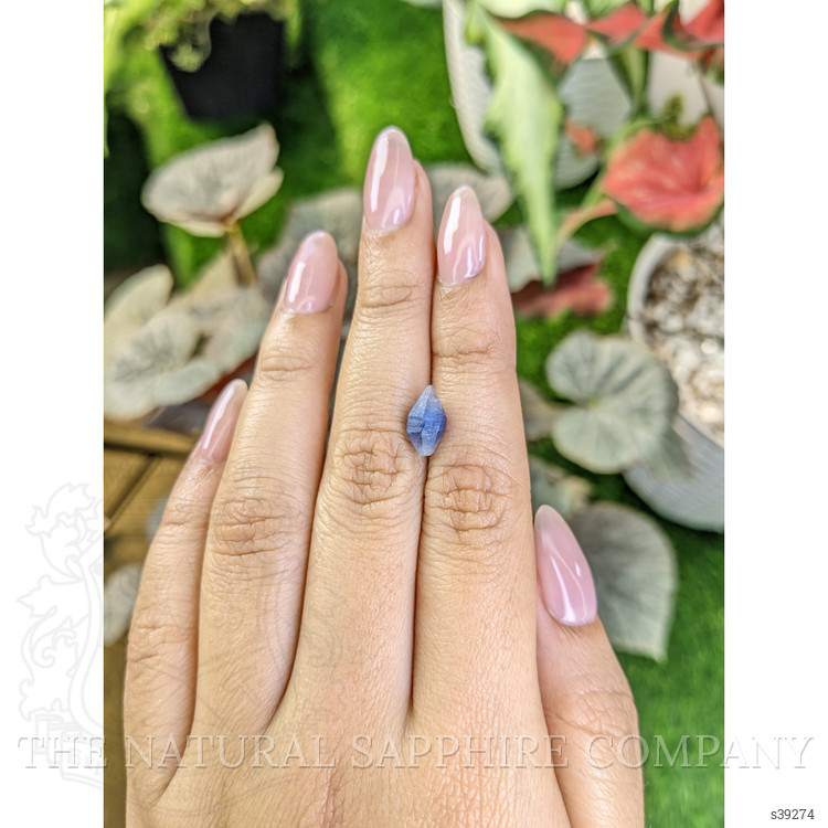 2.69 Ct. Blue Sapphire Crystal from Ceylon (Sri Lanka)