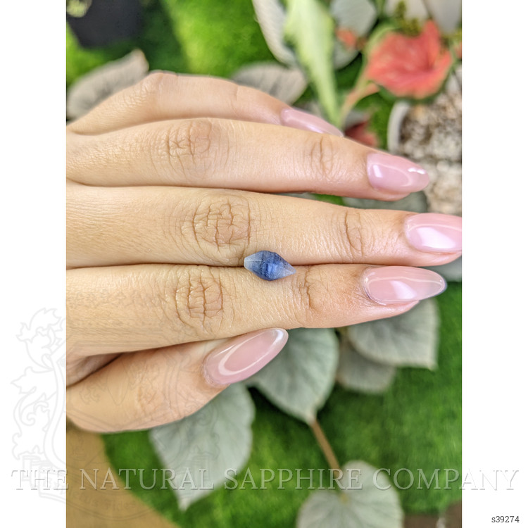 2.69 Ct. Blue Sapphire Crystal from Ceylon (Sri Lanka)