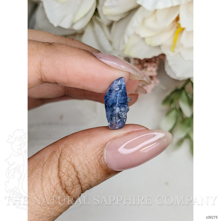 5.48 Ct. Blue Sapphire Crystal from Ceylon (Sri Lanka)