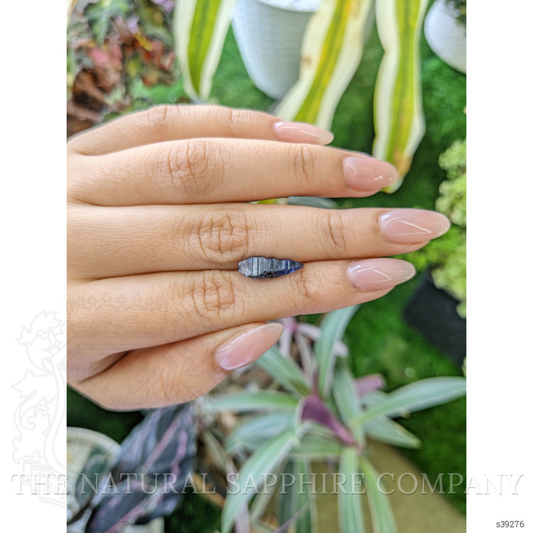3.19 Ct. Blue Sapphire Crystal from Ceylon (Sri Lanka)