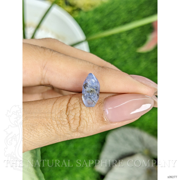 4.62 Ct. Blue Sapphire Crystal from Ceylon (Sri Lanka)