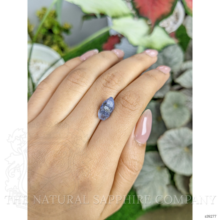 4.62 Ct. Blue Sapphire Crystal from Ceylon (Sri Lanka)