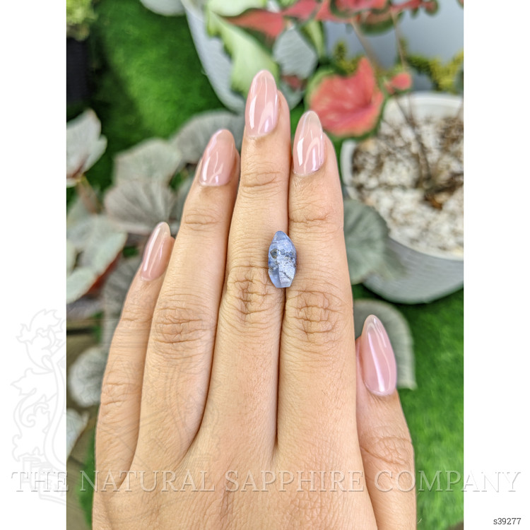 4.62 Ct. Blue Sapphire Crystal from Ceylon (Sri Lanka)