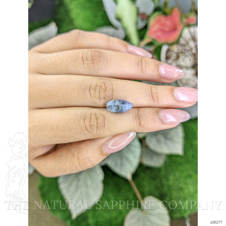 4.62 Ct. Blue Sapphire Crystal from Ceylon (Sri Lanka)
