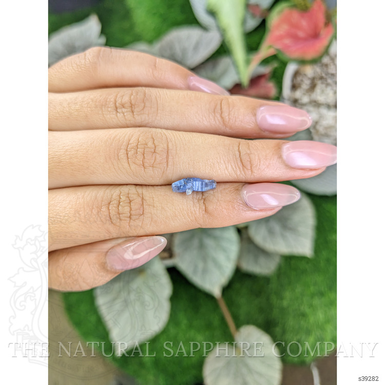 2.16 Ct. Blue Sapphire Crystal from Ceylon (Sri Lanka)