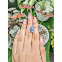 8.67 Ct. Blue Sapphire Crystal from Ceylon (Sri Lanka) Life Style