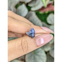 3.79 Ct. Blue Sapphire Crystal from Ceylon (Sri Lanka) Life Style